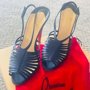 Christian Louboutin navy blue